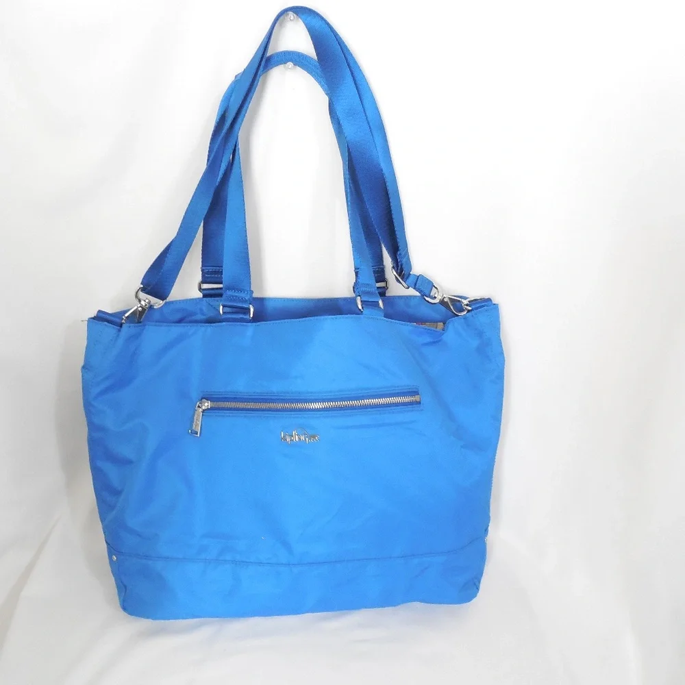 Kipling Big Blue Tote with Separate Pouch - Picture 2 of 8